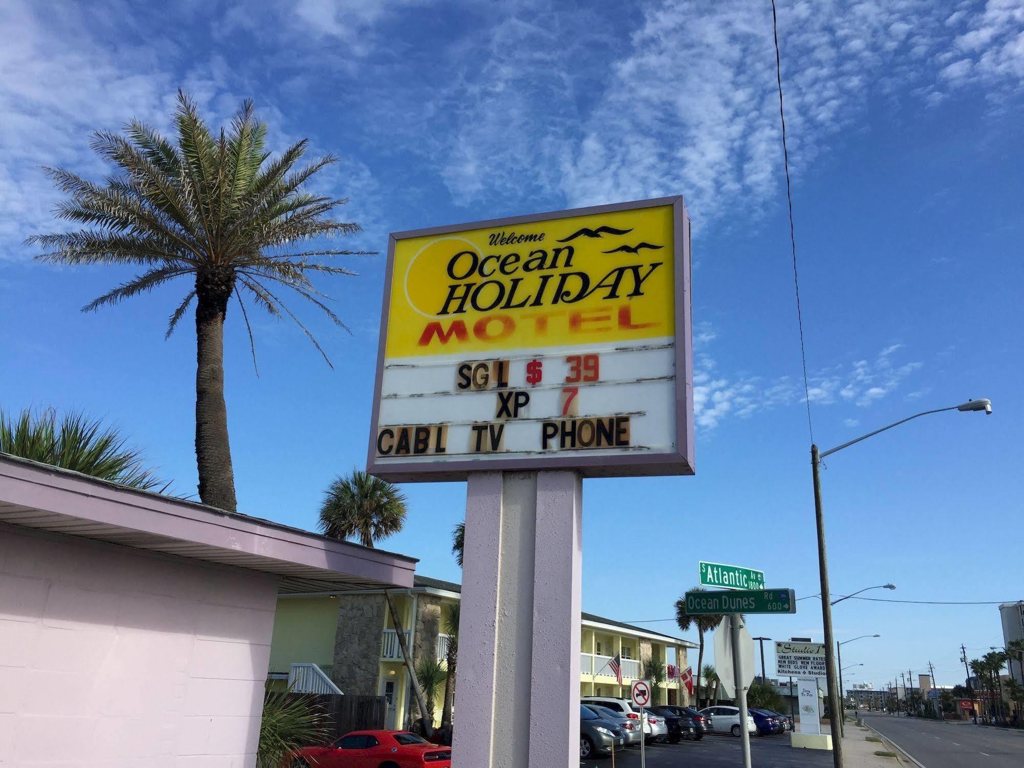 Ocean Holiday Motel 데이토나 비치 외부 사진